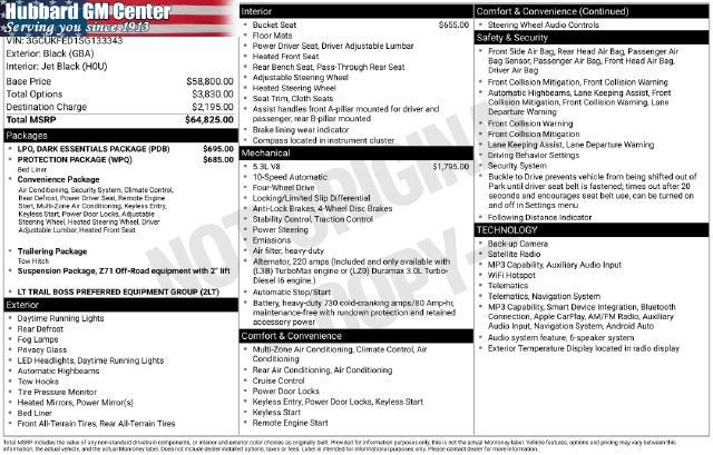 2025 Chevrolet Silverado 1500 LT Trail Boss