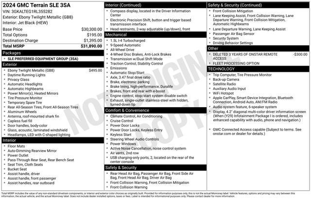 2024 GMC Terrain SLE