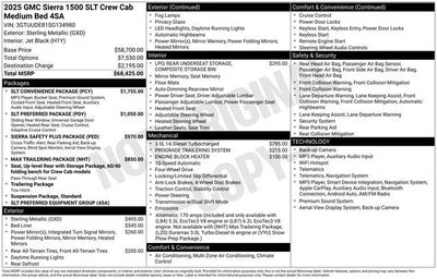 2025 GMC Sierra 1500 SLT
