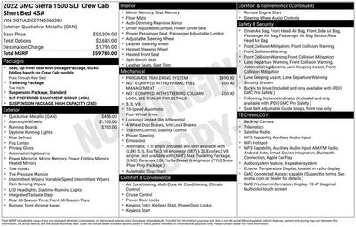 2022 GMC Sierra 1500 SLT