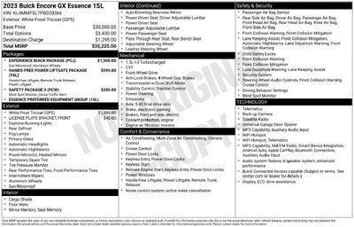 2023 Buick Encore GX Essence