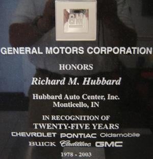 Hubbard Chevrolet History