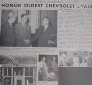 Hubbard Chevrolet History
